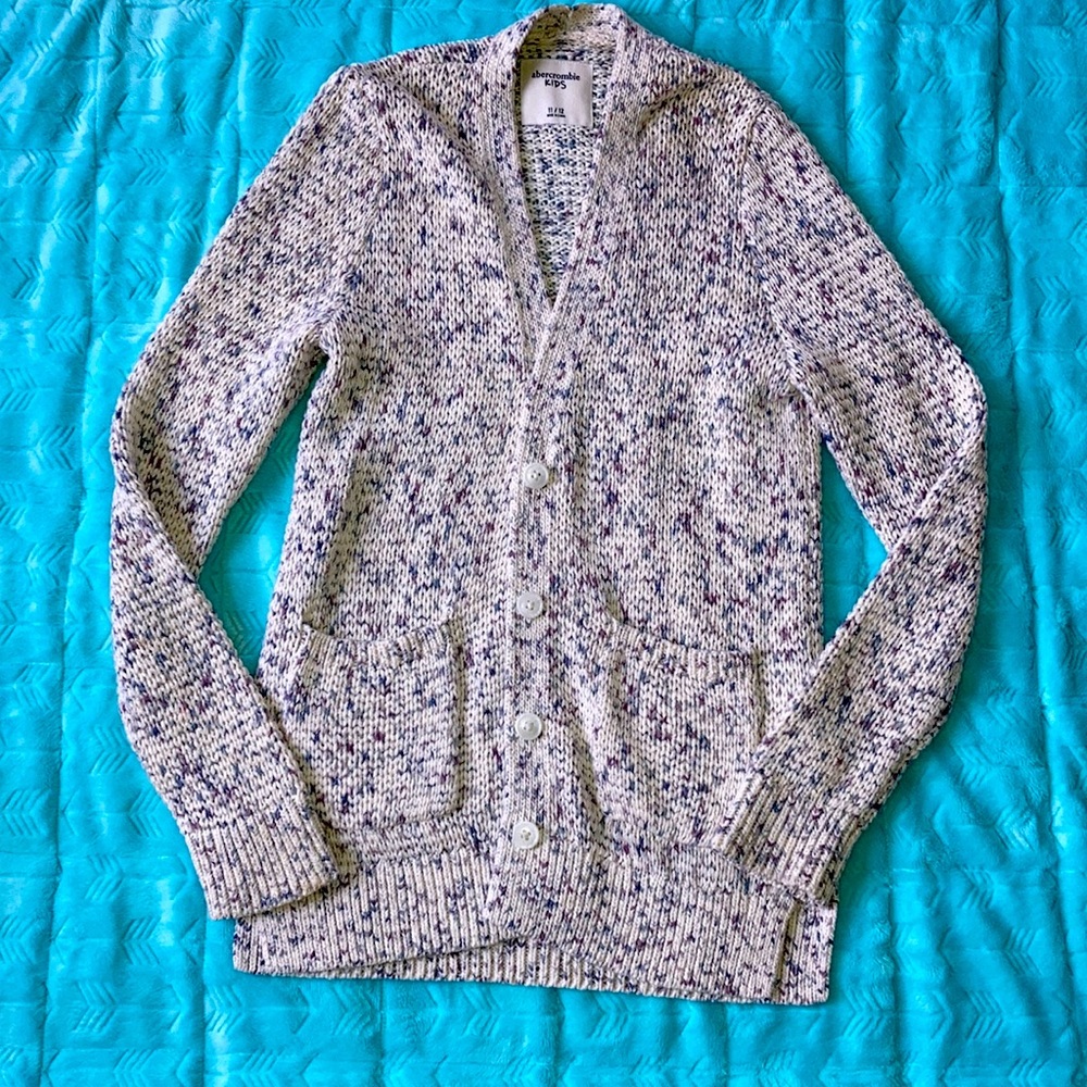 The the kids button down sweater